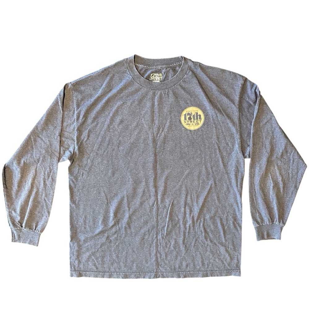 17th Street Surf Shop Classic Blue Long Sleeve Tee XL